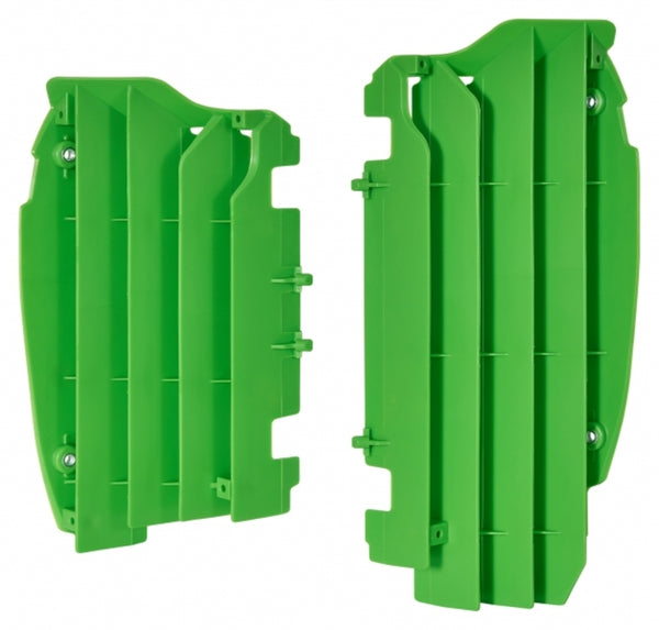 Policeport Radiator Luvers Green Kawasaki KX450F 8456000002