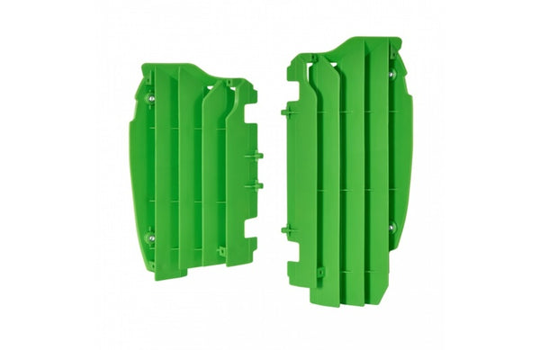 Policeport Radiator Luvers Green Kawasaki KX450F 84578002