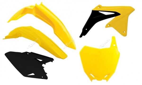 Racetech Plastic Kit OEM Color (2017) Żółta/czarna Suzuki RM-Z450 R-KITRMZ-OEM-598