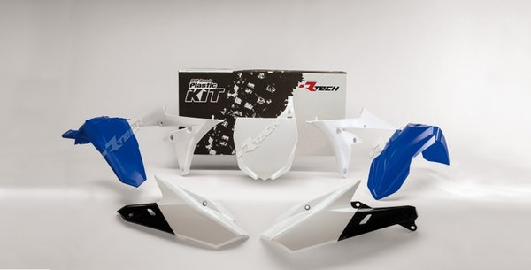 Zestaw plastikowy Racetech Color Blue/White Yamaha YZ250/450F R-KityZf-BL0-514