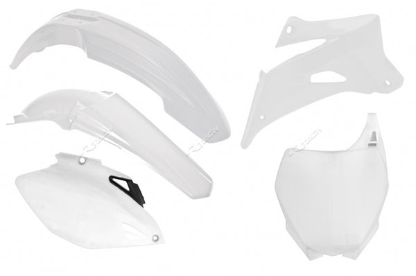 Racetech Plastic Kit-White to Yamaha YZ250F R-KityZf-BN0-508