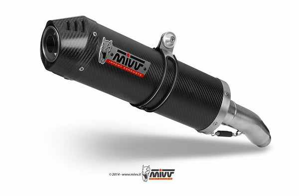 MIVV Owalny Węglowa Cap Węgiel podwójny węgiel Yamaha FZ6 Fazer 600 00.73.UY.015.L3C