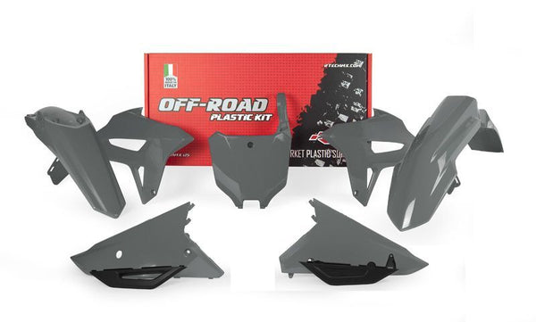 Racetech Plastic Kit-Quantum Grey to Honda CRF450R R-KITCRF-GR0-521