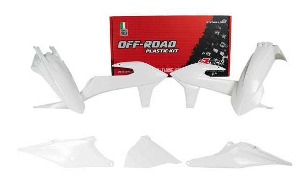 Racetech Zestaw z tworzywa sztucznego White KTM Exc R-Kittm-BN0-420