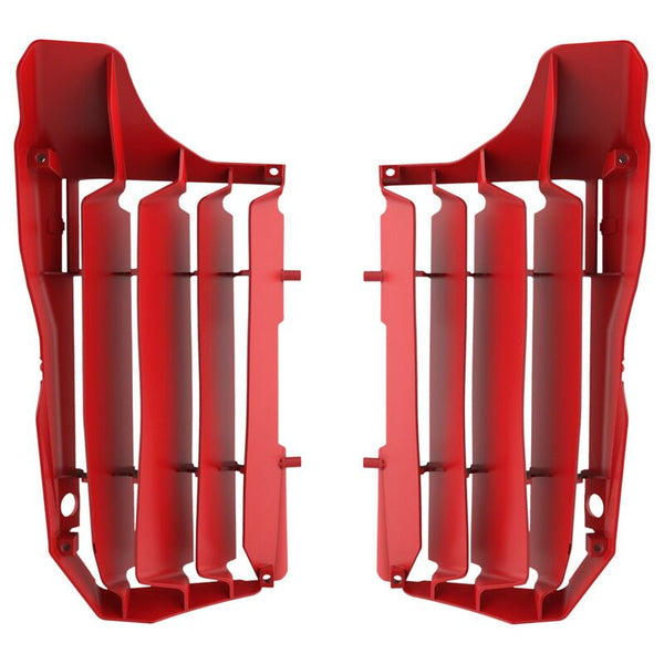Policeport Radiator żaluzje Red Honda CRF250R/CRF250RX 84741002