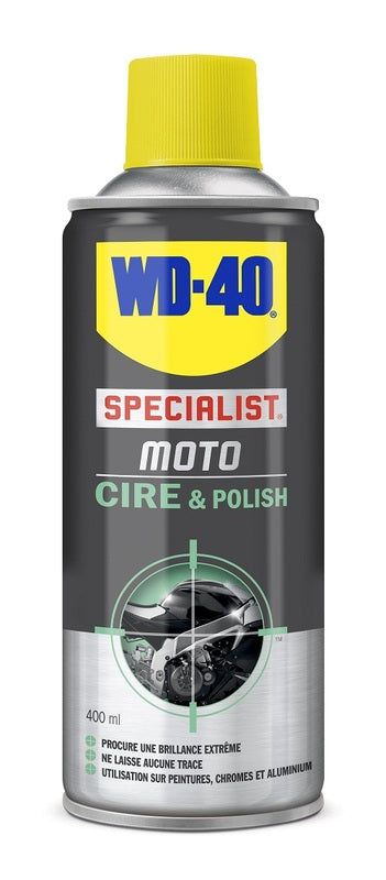 WD -40 Specialist® Motorbike Wax & Polish - Spray 400 ml 33809