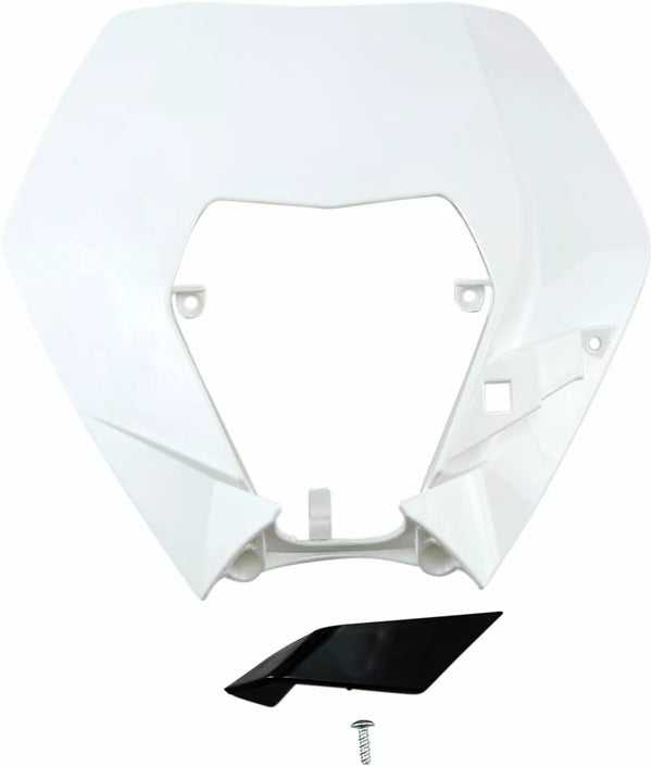 UFO Headlight Plastic EXC 09-13 WHT KT04090@047