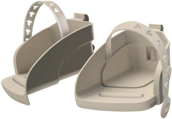 Footrests portu policji + paski kremowe groovy ff / cfs 8634400017