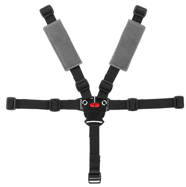 Policeport 5 punktowy Pas wiązki bezpieczeństwa + wybiegi Czarny Grey Bilby FF/CFS/RS 8632100016