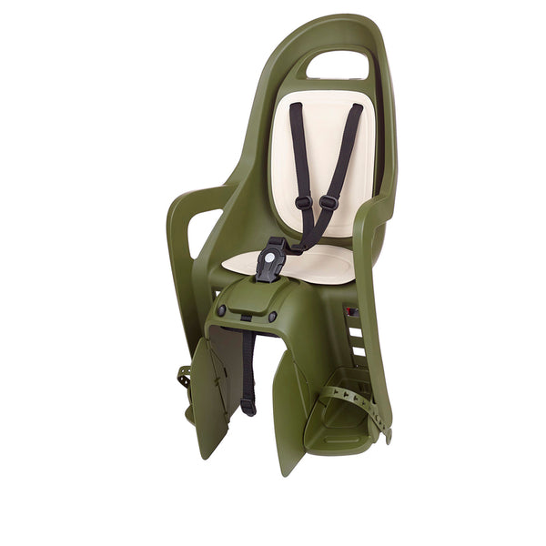 Policeport Groovy Maxi CFS REAR CHILD Bike Seat Carrier Mounting - Dark Green/Cream 8406100014