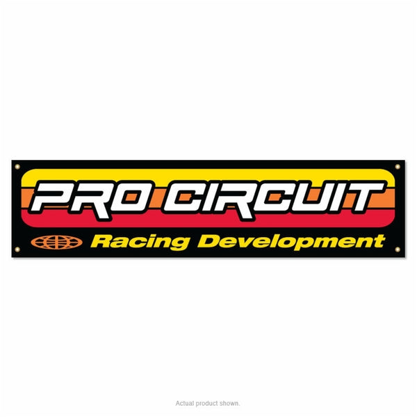 Pro Circuit Banner Oryginalne logo 90 "x23"