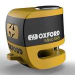 Oxford Micro Xa5 Lock Lock - Yellow & Black LK213