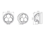 DENALI D3 TriOptic LED Extrabelysning – Enhet (DNL.D3.050)