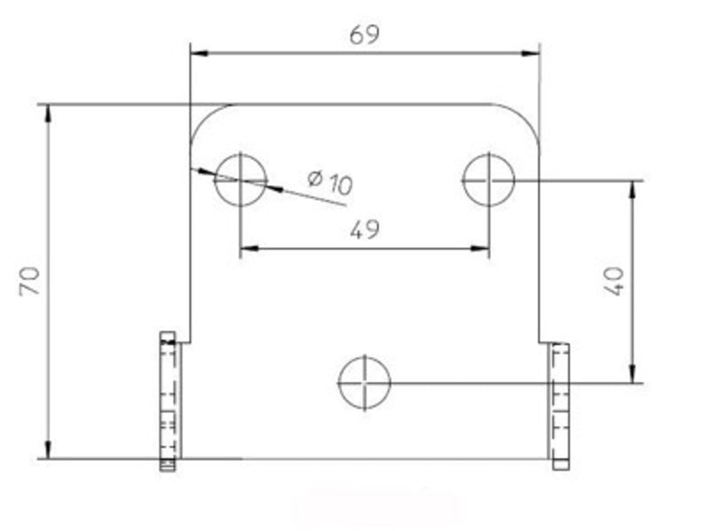 Highsider Universal Holder - Typ 3 282-003