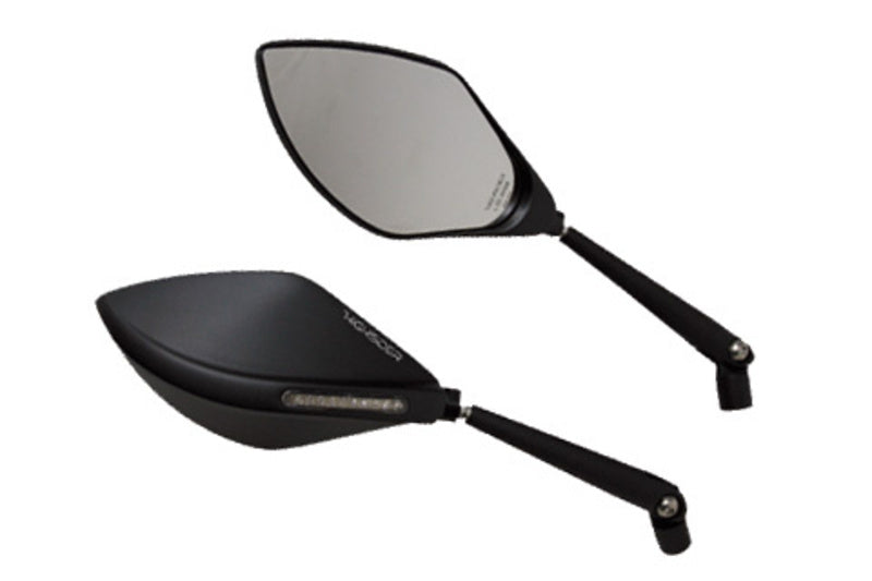 Highsider Torezzo Fairing Mirror - With LED Indicators (PAIR) 301-580