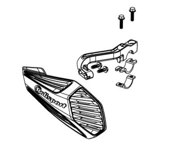 Policeport MX Air/MX Force Handguards Zestaw montażowy 83092001