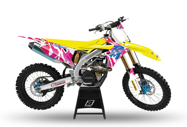 Zestaw graficzny Blackbird Retro - Suzuki RMZ 250/450 2320AA