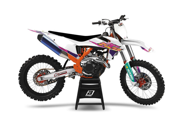 Zestaw graficzny Blackbird Retro - KTM EXC/SX -SXF 2547AA