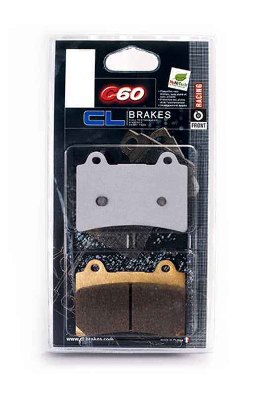 CL BRAKES Wyścigowe klocki hamulcowe z metalu sinterowanego - 1273C60 1273C60 