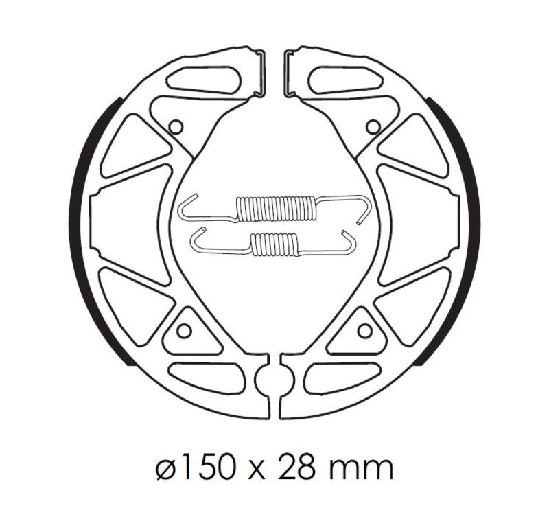 Tecnium Scooter Organiczne buty hamulcowe - BA209 1114349