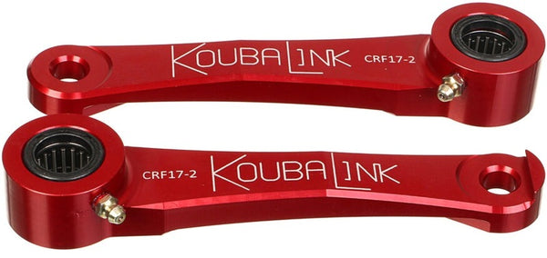 Zestaw obniżania Koubalink (31,8 - 38,1 mm) Czerwony - Honda CRF17-2
