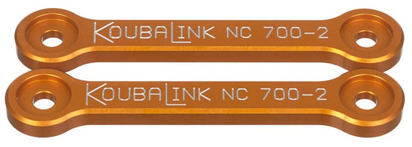 Zestaw obniżania Koubalink (33,7 mm) czerwony - Honda NC700-2