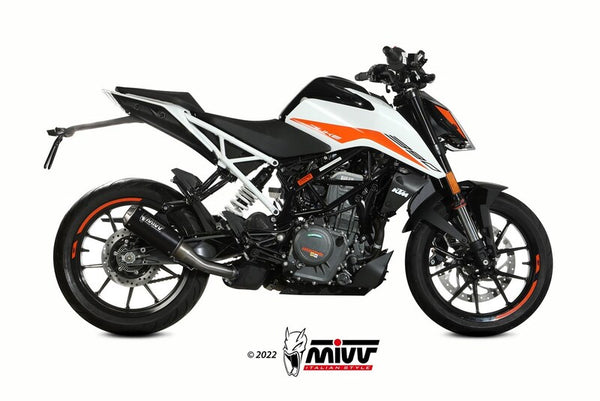 MIVV MK3 SLIP -N TUMPER Black Stael Fairless - KTM 125 /390 DUKE KT.025.SM3B