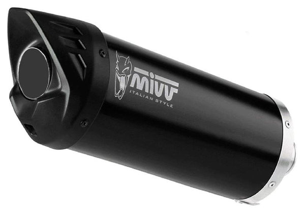MIVV MOVER Universal Muffler Black Stal nierdzewna - prawa strona 00.73.ku.001.sv
