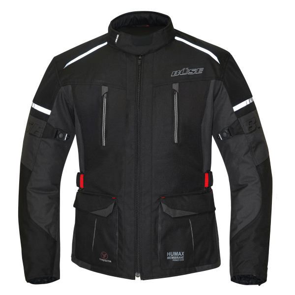 Buse textile MC jacket rides black