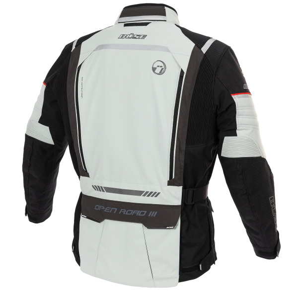 Büse Dam Textile Mc-Jacket Open Road III Grey