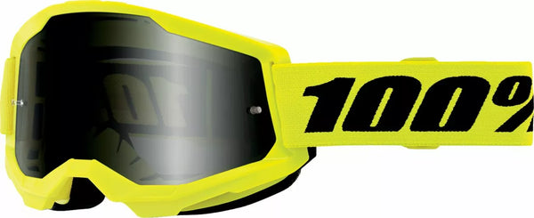 100% Goggle Strata 2 Sand Neon Canell 50030-00005