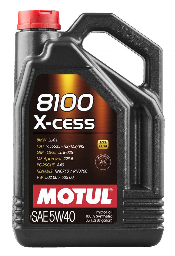 Motul 8100 X-Cess 5W40 5L (4 szt./Karton)