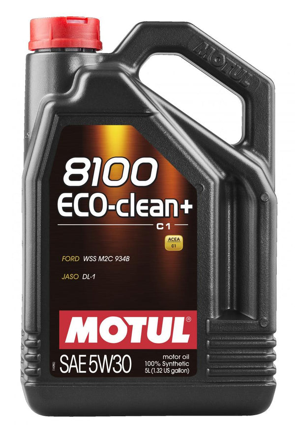 Motul 8100 Eco-clean+ 5W30 5L (4st/tektura)