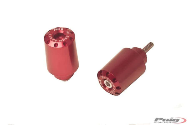 Bar Ends Aluminum Kawasaki C/Red