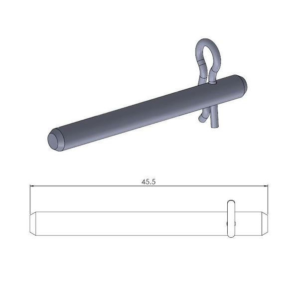 Moto-Master Brake Pad Pin 213035