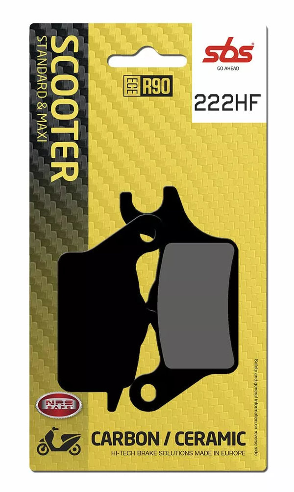 SBS Brake Pad CAR/CER SCOOT 222HF