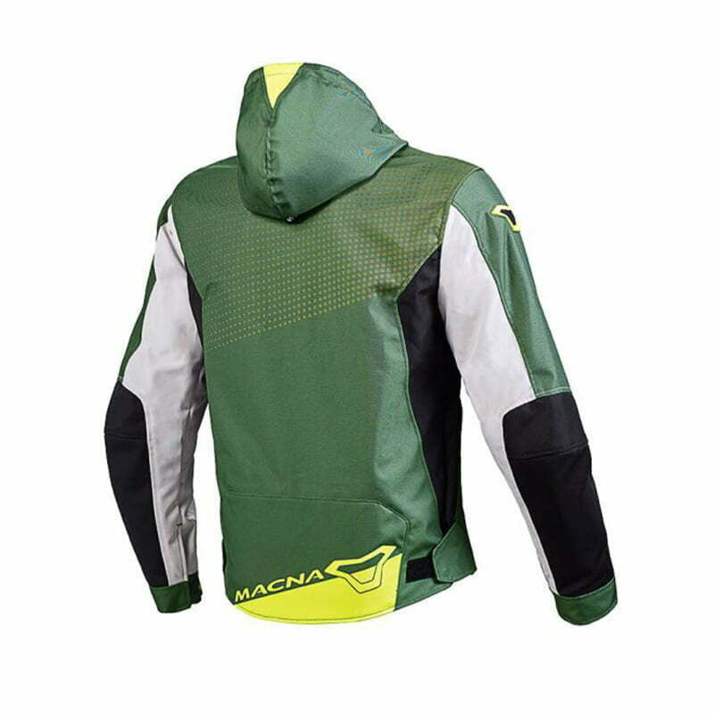 Macna Softshell MC Kurtka Imbuz Green