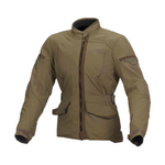 Macna lady textile mc jacket shine brown