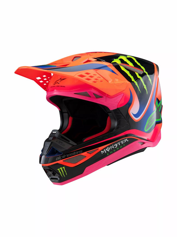 Alpinestars (MX) Helmet S-M10 DEANGAN OR/PU/PK 2 8300525-433-2x