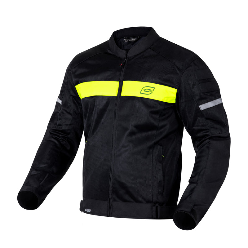 Ozone tekstylna mc-jacket rzutka czarna /grypa