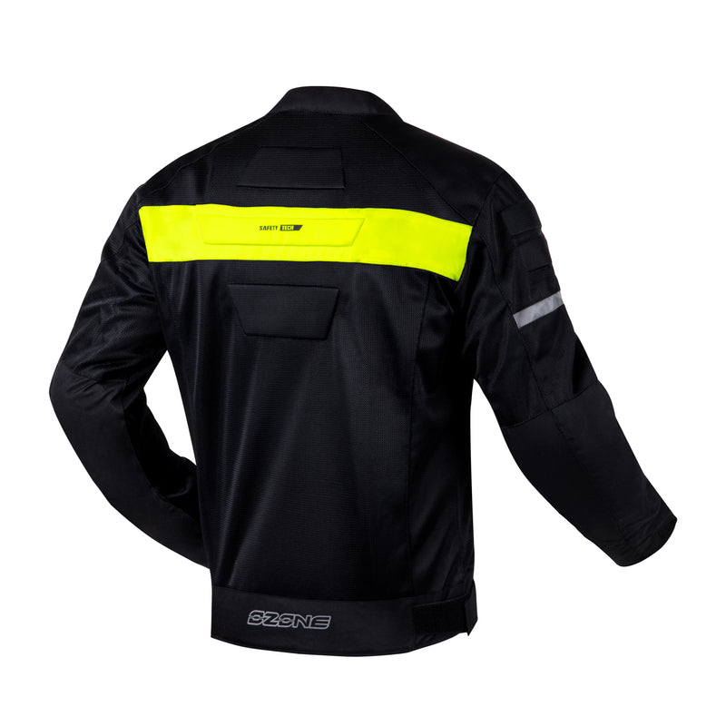 Ozone tekstylna mc-jacket rzutka czarna /grypa