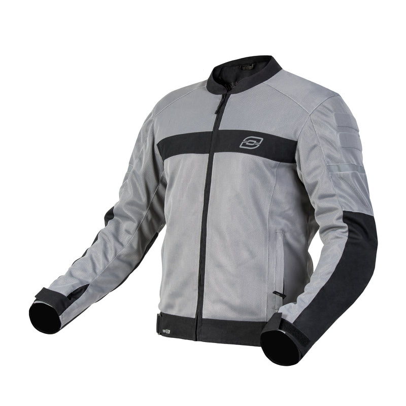 Ozone tekstylny mc-jacket rzutka szarość