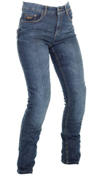 Richa Lady Kevlar Mc-Jeans Nora umyta niebieska