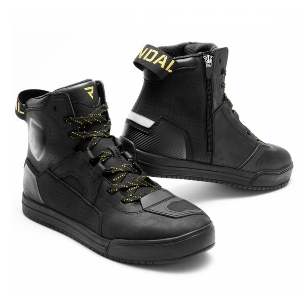 Rebelhorn Women Mc-Shoes Vandal II Black /Gold