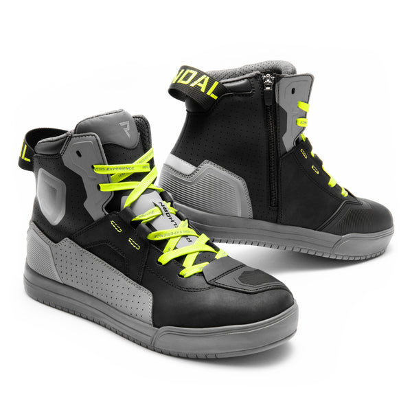 Rebelhorn Unisex MC shoes Vandal II Gray /Flu