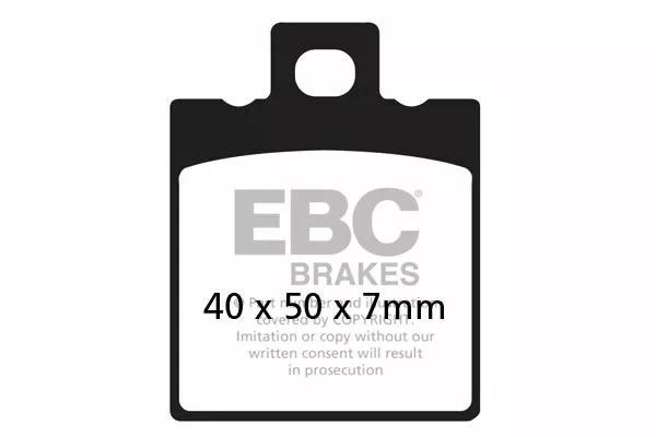 EBC Brake pad vee semisntrd fa047v
