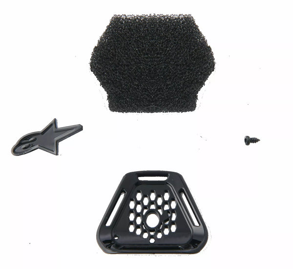 Alpinestars (MX) Chin Vent S-M10 Czarny 8973023-10-OS