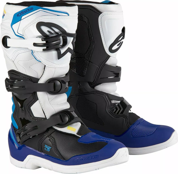 Alpinestars (MX) Boot Tech3s YTH WT/BK/B 5 2014024-2179-5