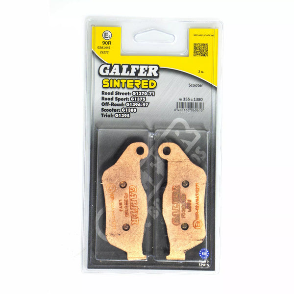 Galfer Brake Pad Sintered Scooter FD355G1380