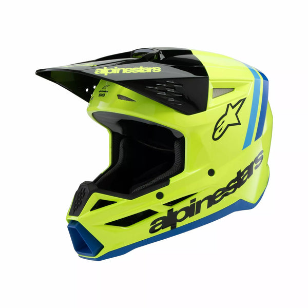 Alpinestars (MX) Hełm YTH SM3 Radium YL/Bk/B 8301925-5017 -s
